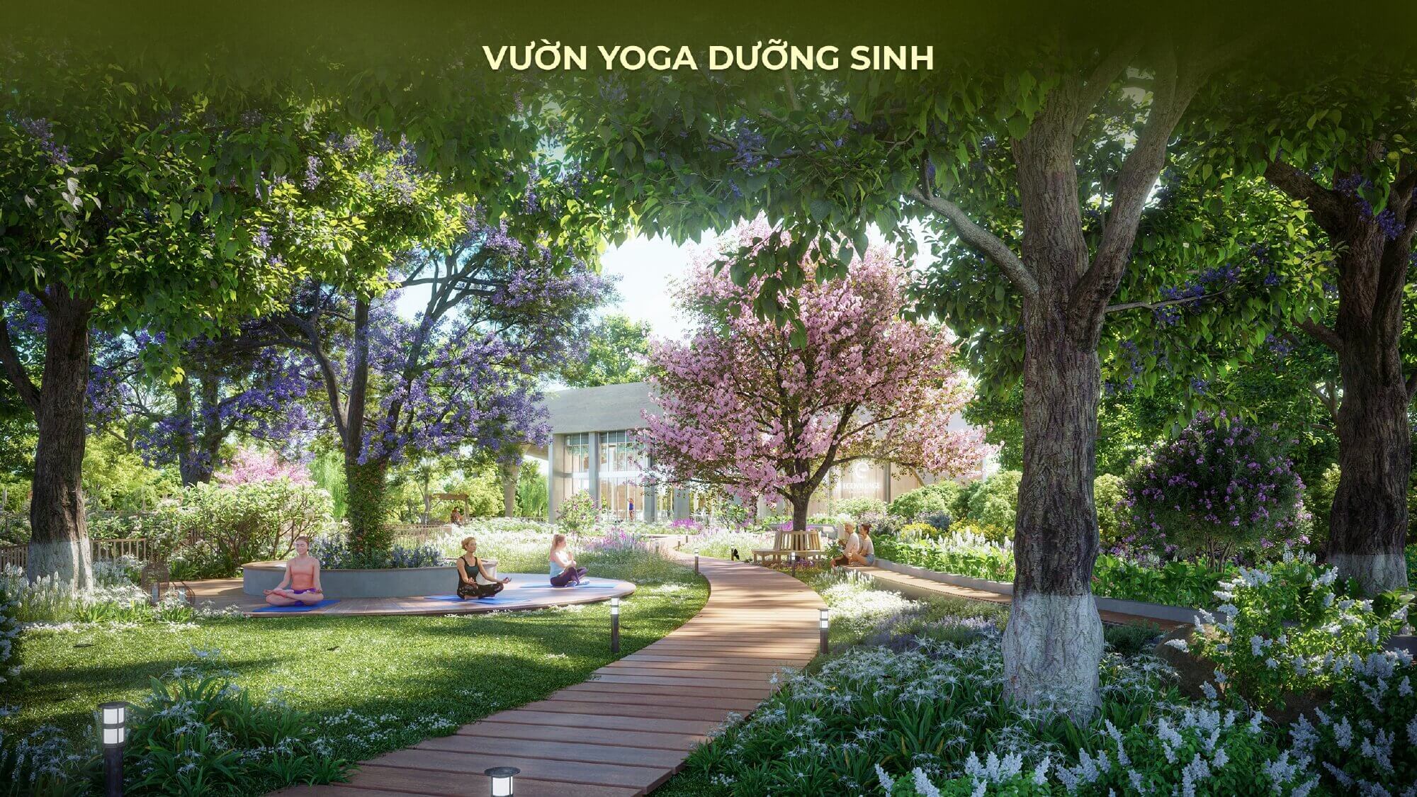 Vườn yoga dưỡng sinh